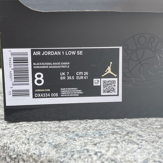 Air Jordan 1 Low Sneaker DX4334-008 - EUR FASHION