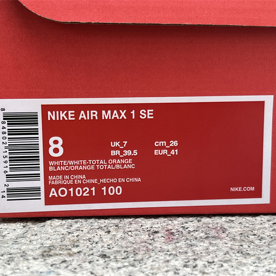 Nike Air Max 1 Turnschuhe AO1021-100 - EUR FASHION