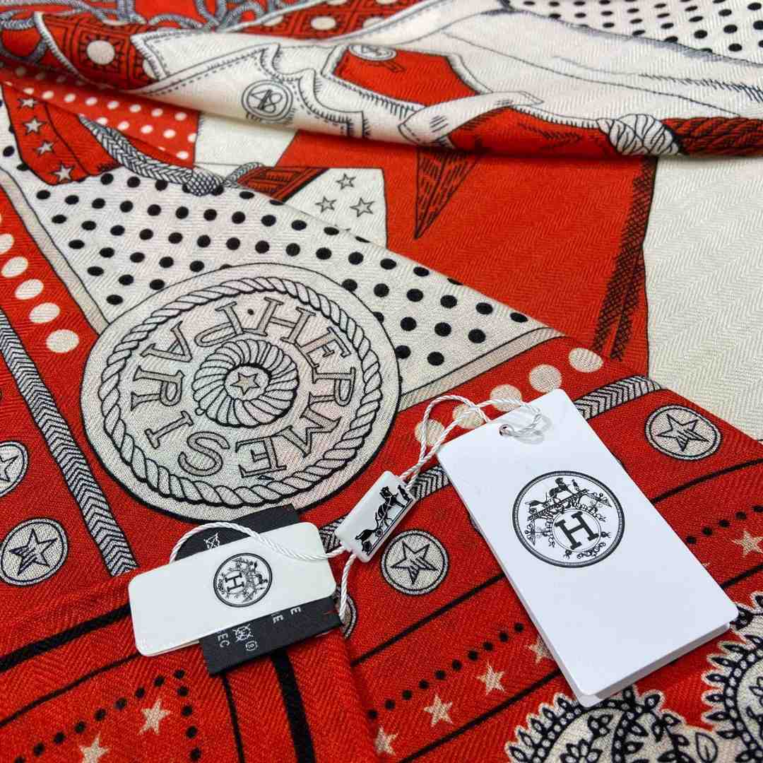 Hermes Zouaves et Dragons Bandana-Schal 140 - EUR FASHION