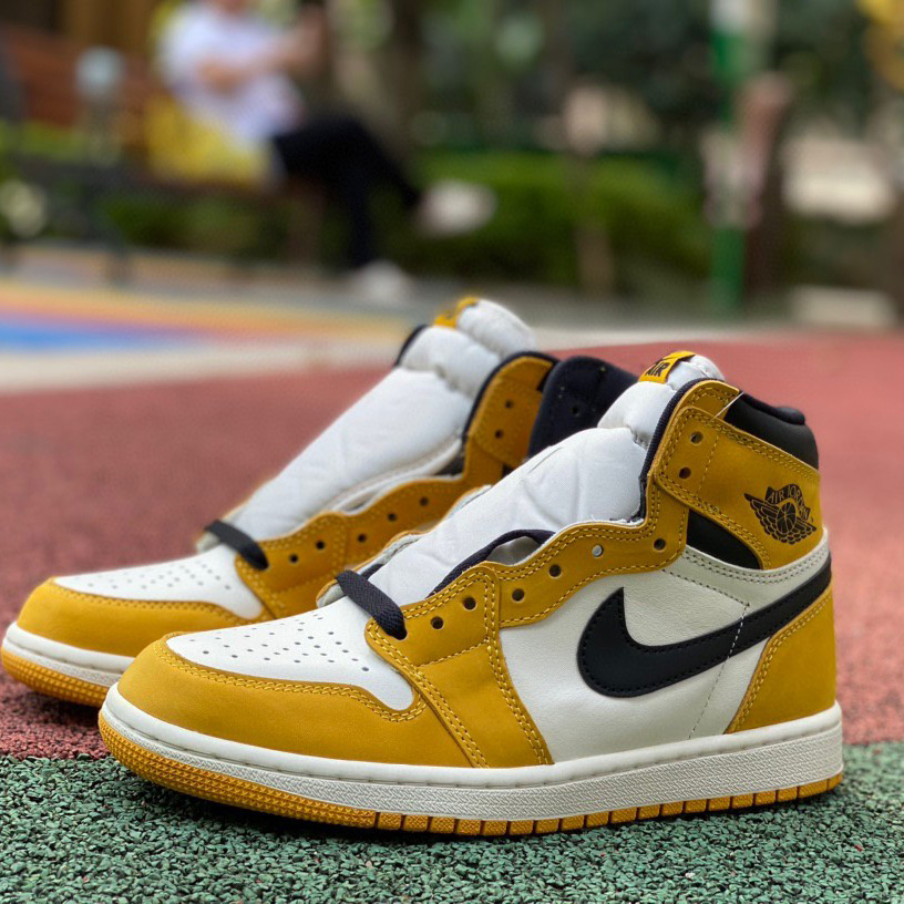 Air Jordan 1 High OG „Yellow Ochre“ Sneaker DZ5485-701 - EUR FASHION