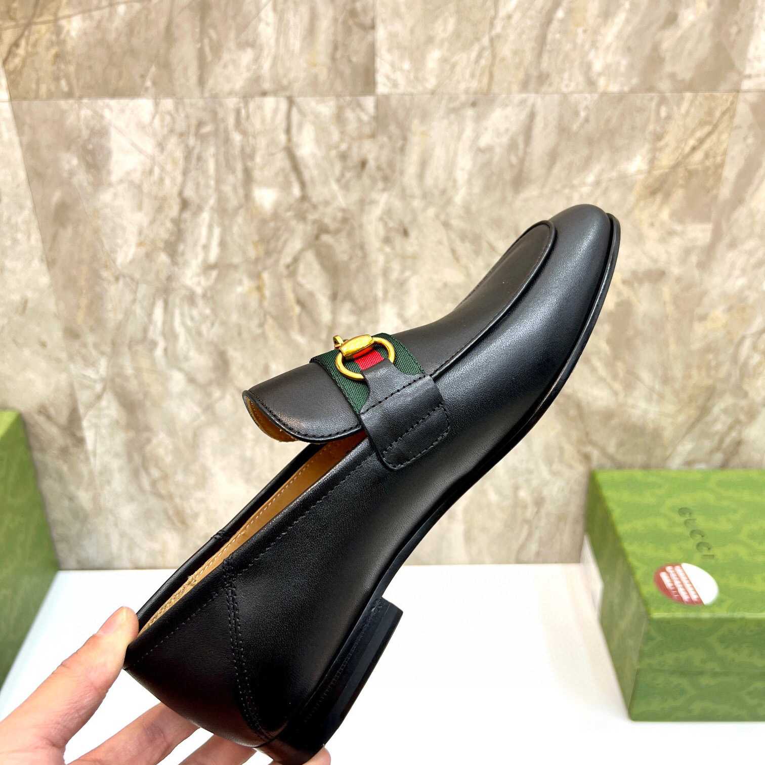 Gucci-Loafer mit Webmuster (nach britischer Größe) - EUR FASHION