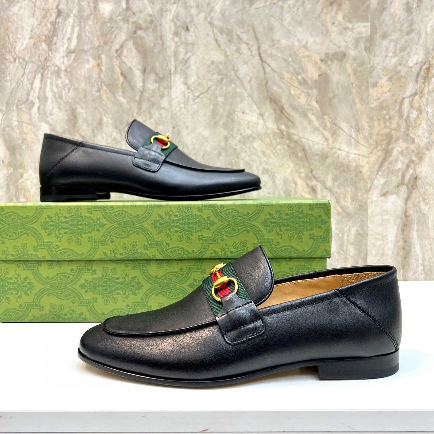 Gucci-Loafer mit Webmuster (nach britischer Größe) - EUR FASHION