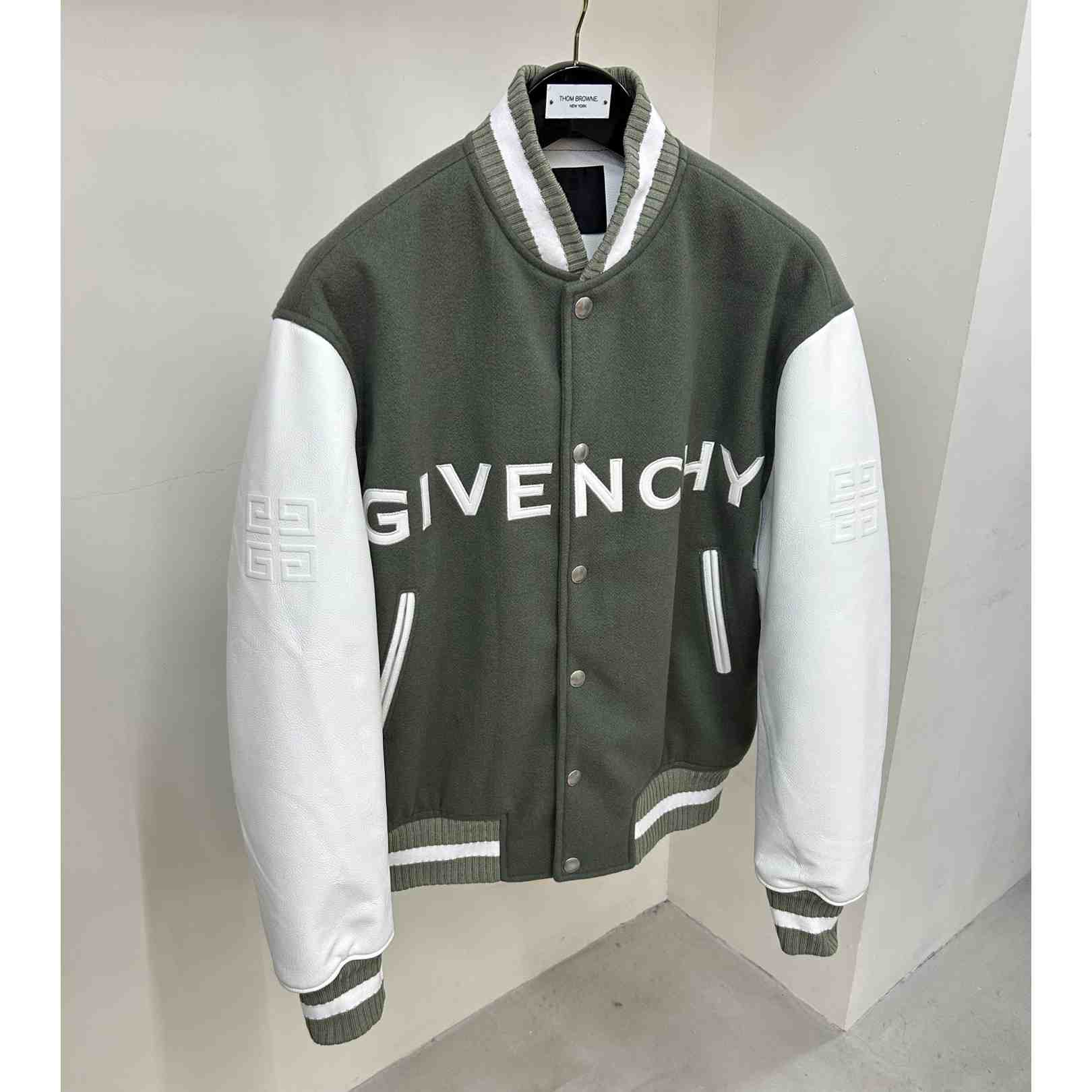 Givenchy-Unijacke aus Wolle und Leder - EUR FASHION