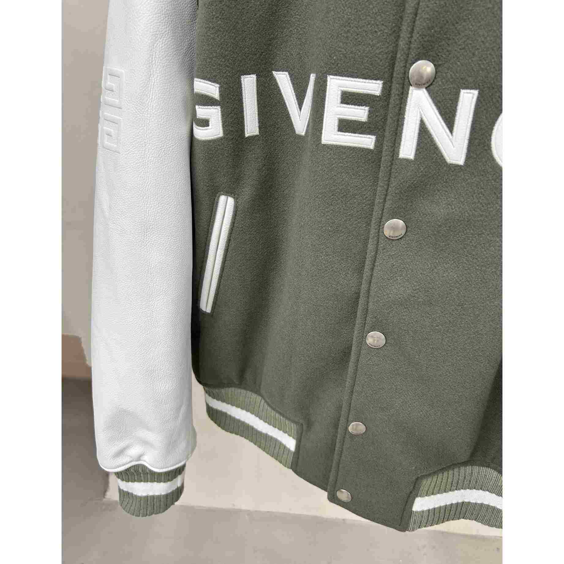 Givenchy-Unijacke aus Wolle und Leder - EUR FASHION