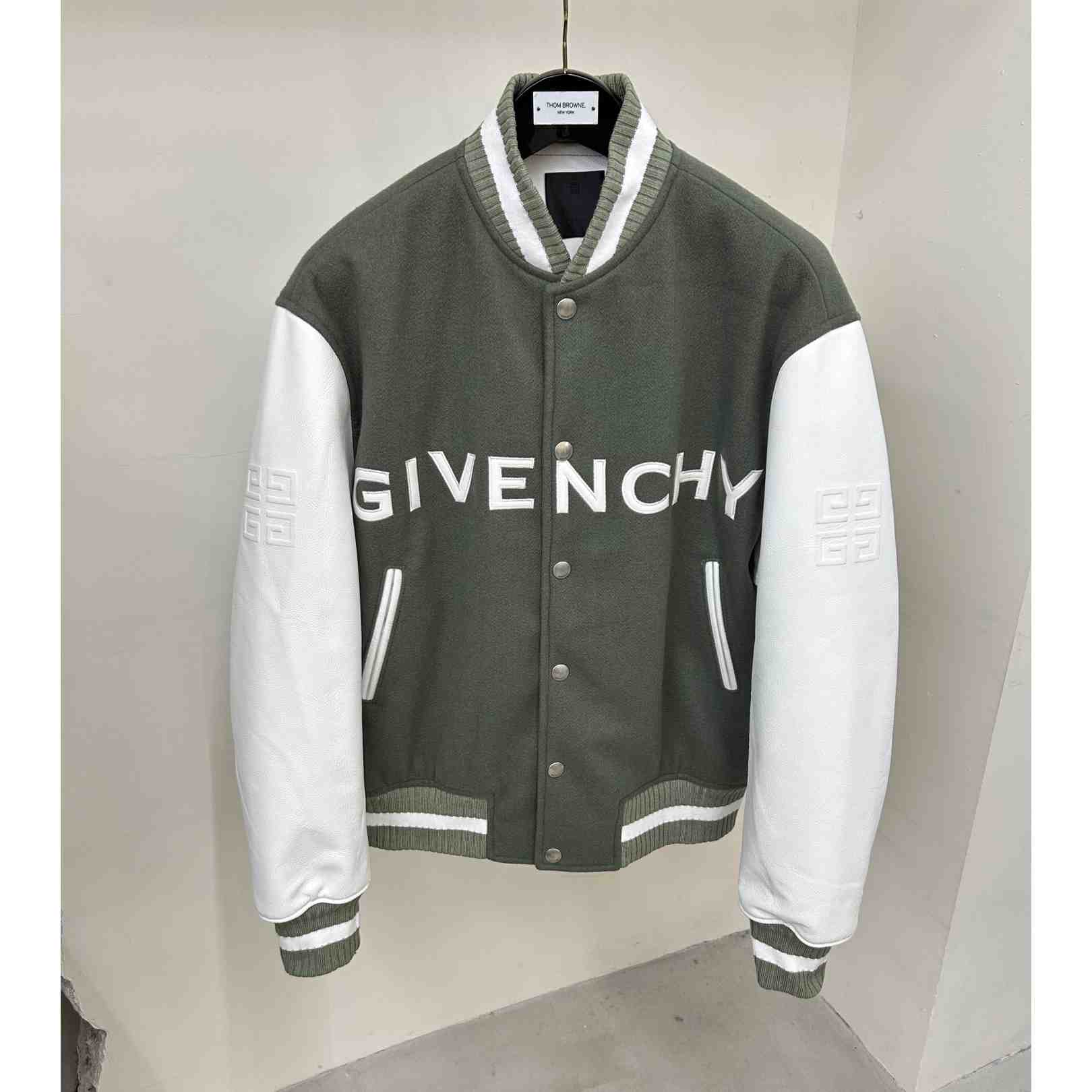 Givenchy-Unijacke aus Wolle und Leder - EUR FASHION