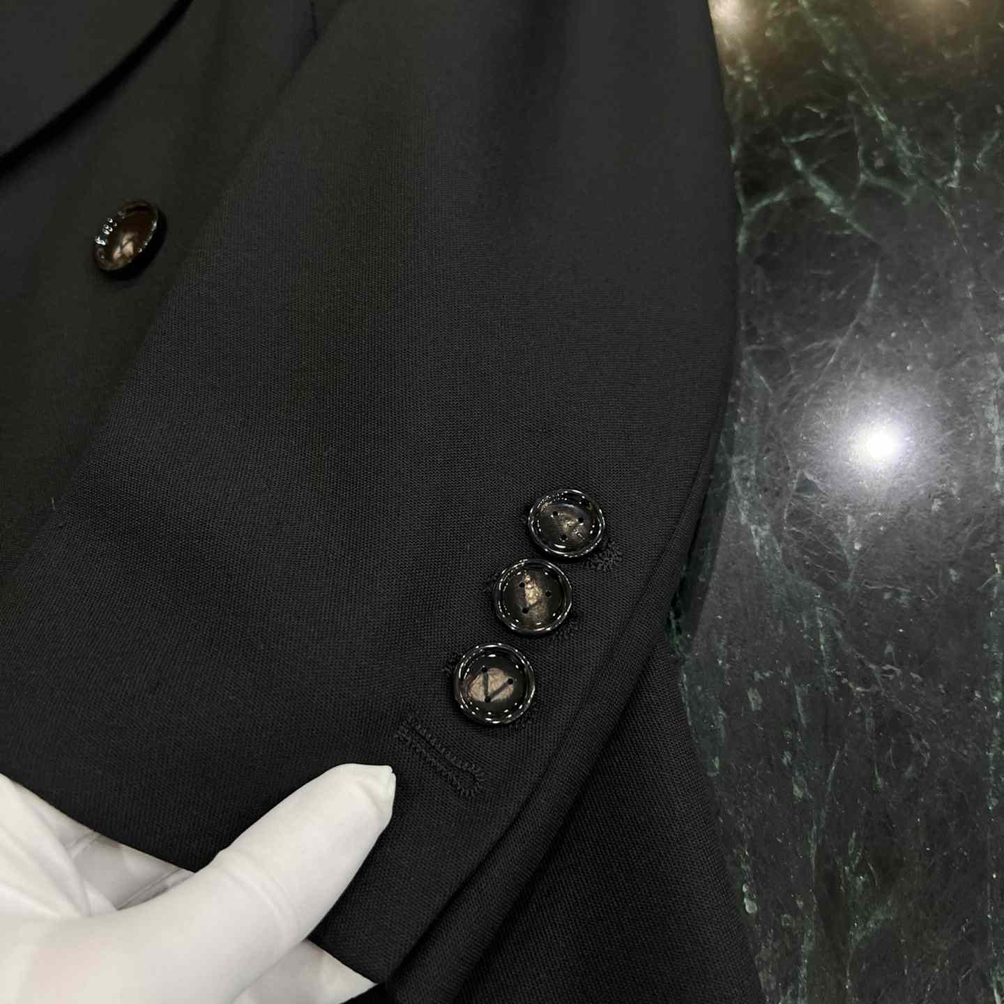 Bottega Veneta Kompakter Wollmantel - EUR FASHION