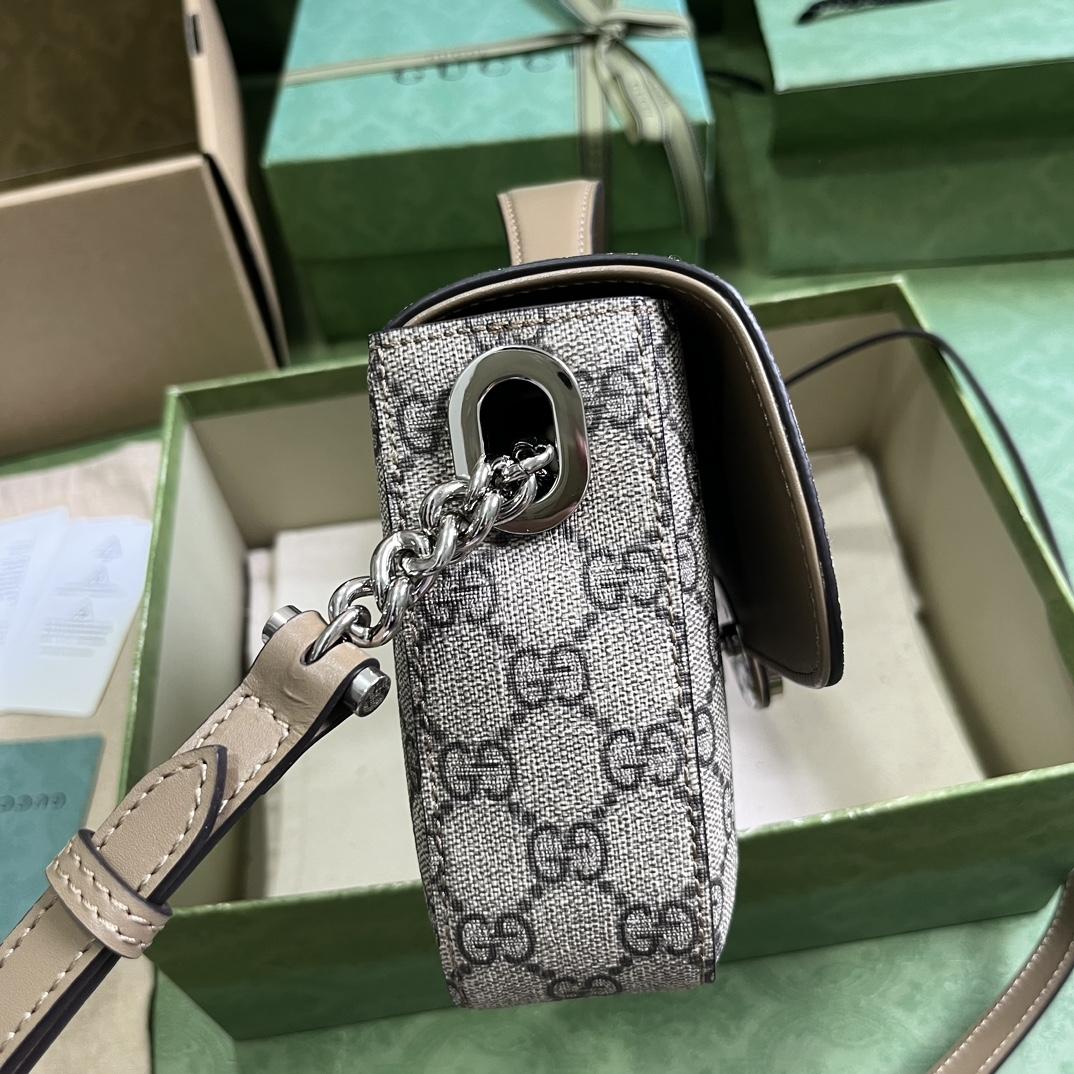 Gucci Petite GG Kleine Umhängetasche (27-15-5 cm) - EUR FASHION