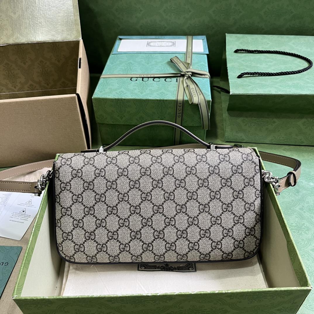 Gucci Petite GG Kleine Umhängetasche (27-15-5 cm) - EUR FASHION
