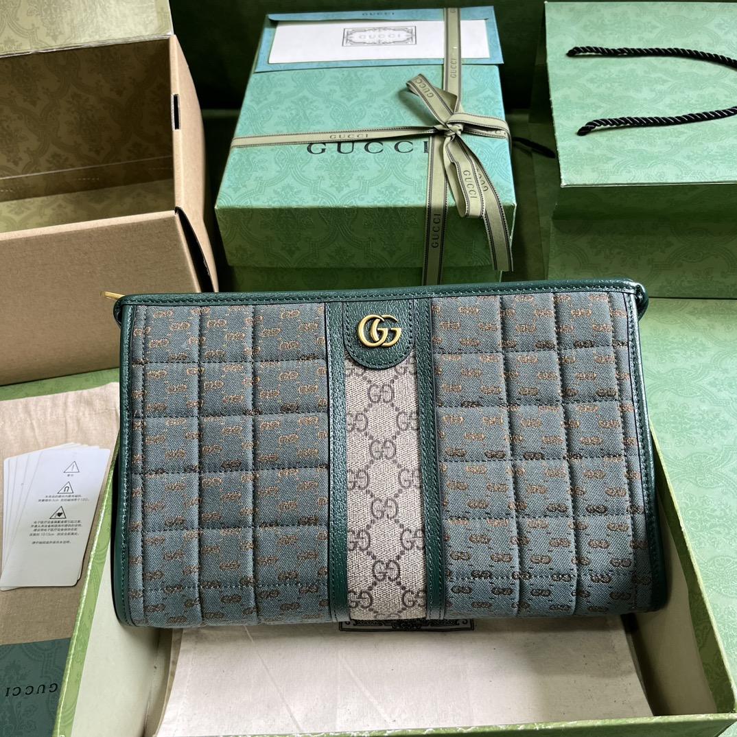 Gucci Mini GG Canvas Beutel (26-20-6cm) - EUR FASHION