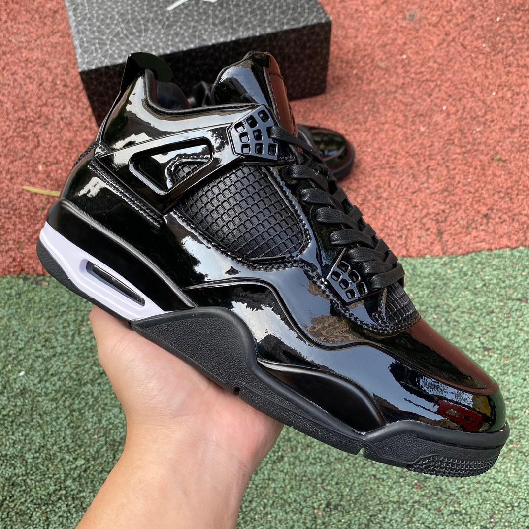 Air Jordan 4 Lab4 Schwarze Turnschuhe 719864-010 - EUR FASHION