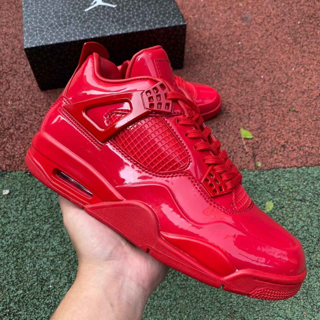 Air Jordan 4 Lab4 Rote Turnschuhe 719864-600 - EUR FASHION