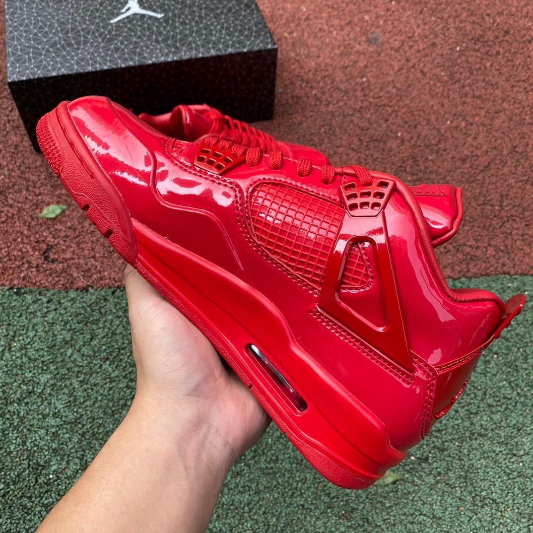 Air Jordan 4 Lab4 Rote Turnschuhe 719864-600 - EUR FASHION