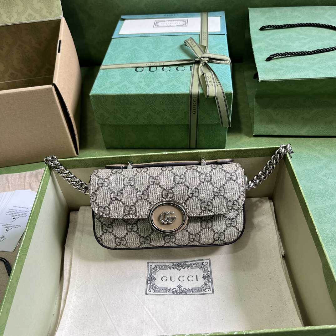 Gucci Petite GG Mini-Umhängetasche (21-10-5 cm) - EUR FASHION