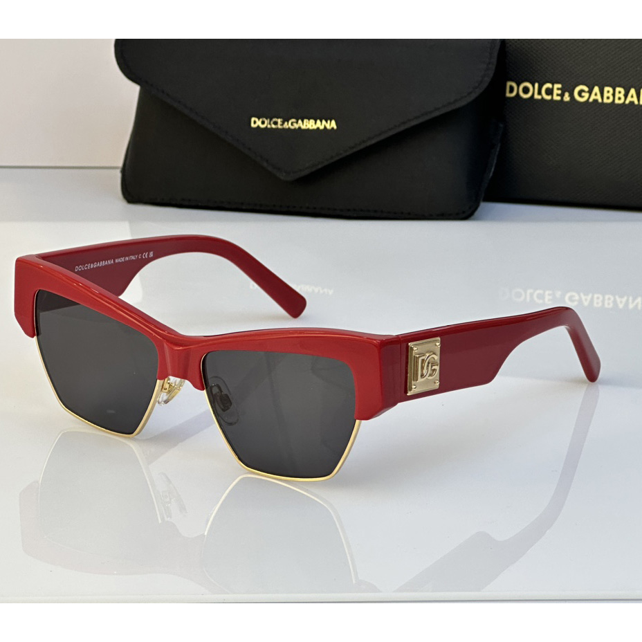 Dolce & Gabbana Cat-Eye-Sonnenbrille mit Logoplakette DG4415 - EUR FASHION