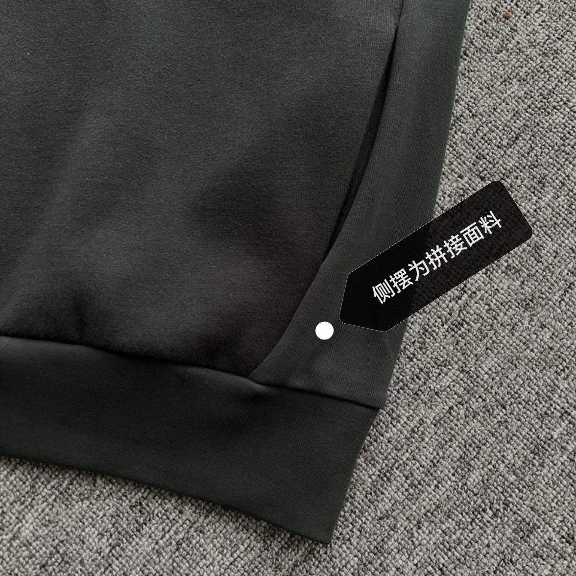 Fear Of God Essential Kapuzenpullover mit Logo-Print und überschnittenen Schultern - EUR FASHION