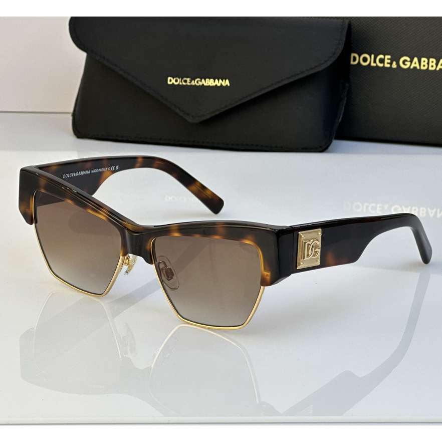 Dolce & Gabbana Cat-Eye-Sonnenbrille mit Logoplakette DG4415 - EUR FASHION