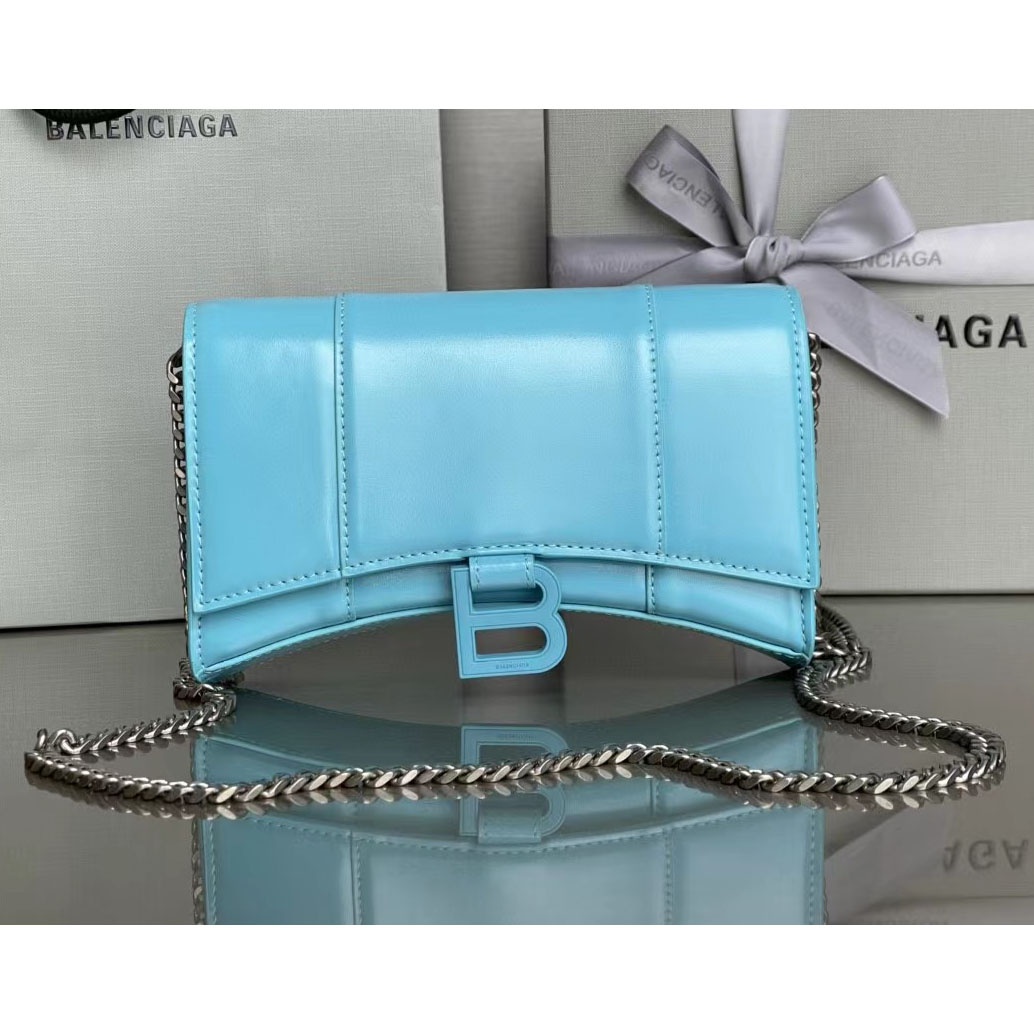 Balenciaga XS Hourglass Wallet Umhängetasche (19,3–11,9–4,8 cm) - EUR FASHION