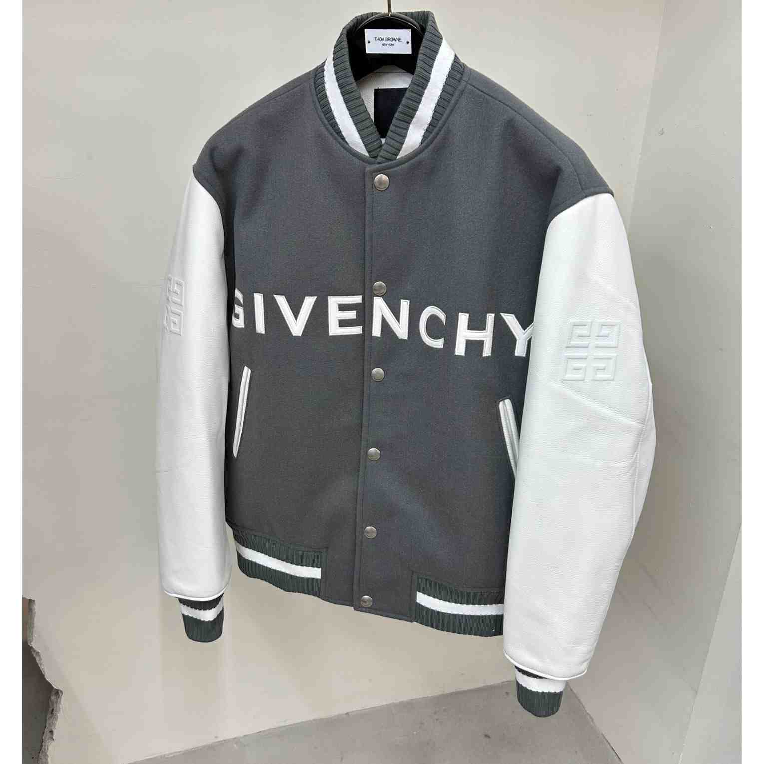 Givenchy-Unijacke aus Wolle und Leder - EUR FASHION