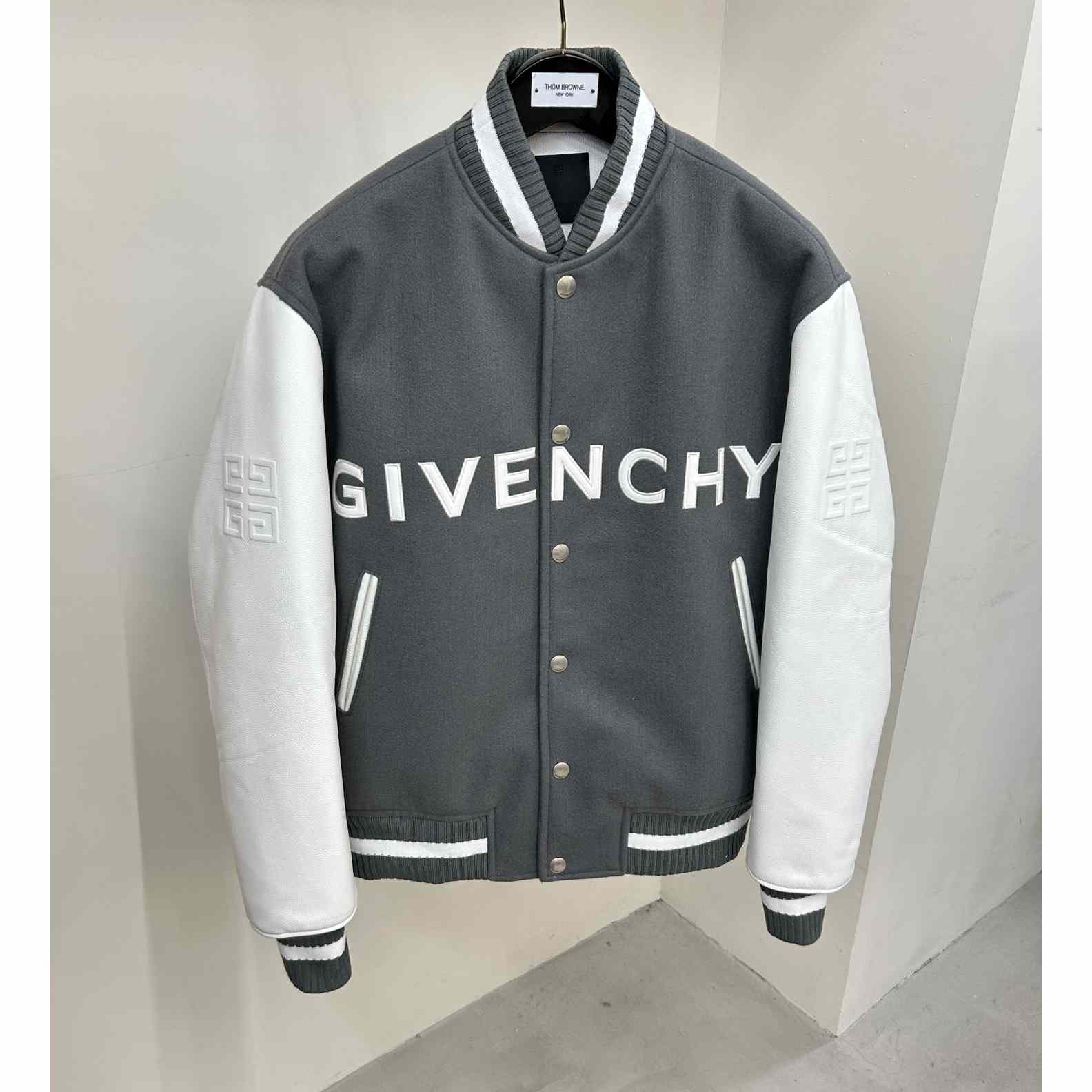 Givenchy-Unijacke aus Wolle und Leder - EUR FASHION