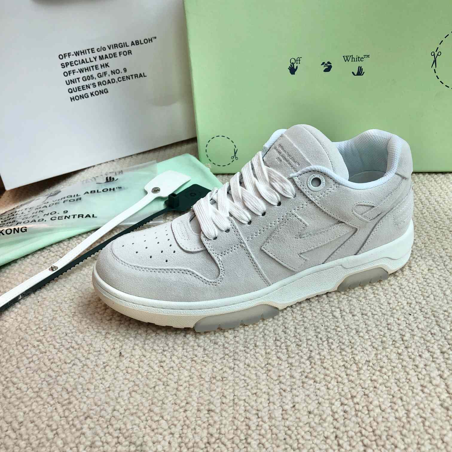 Off-White Out Of Office Kalbsleder-Sneaker - EUR FASHION