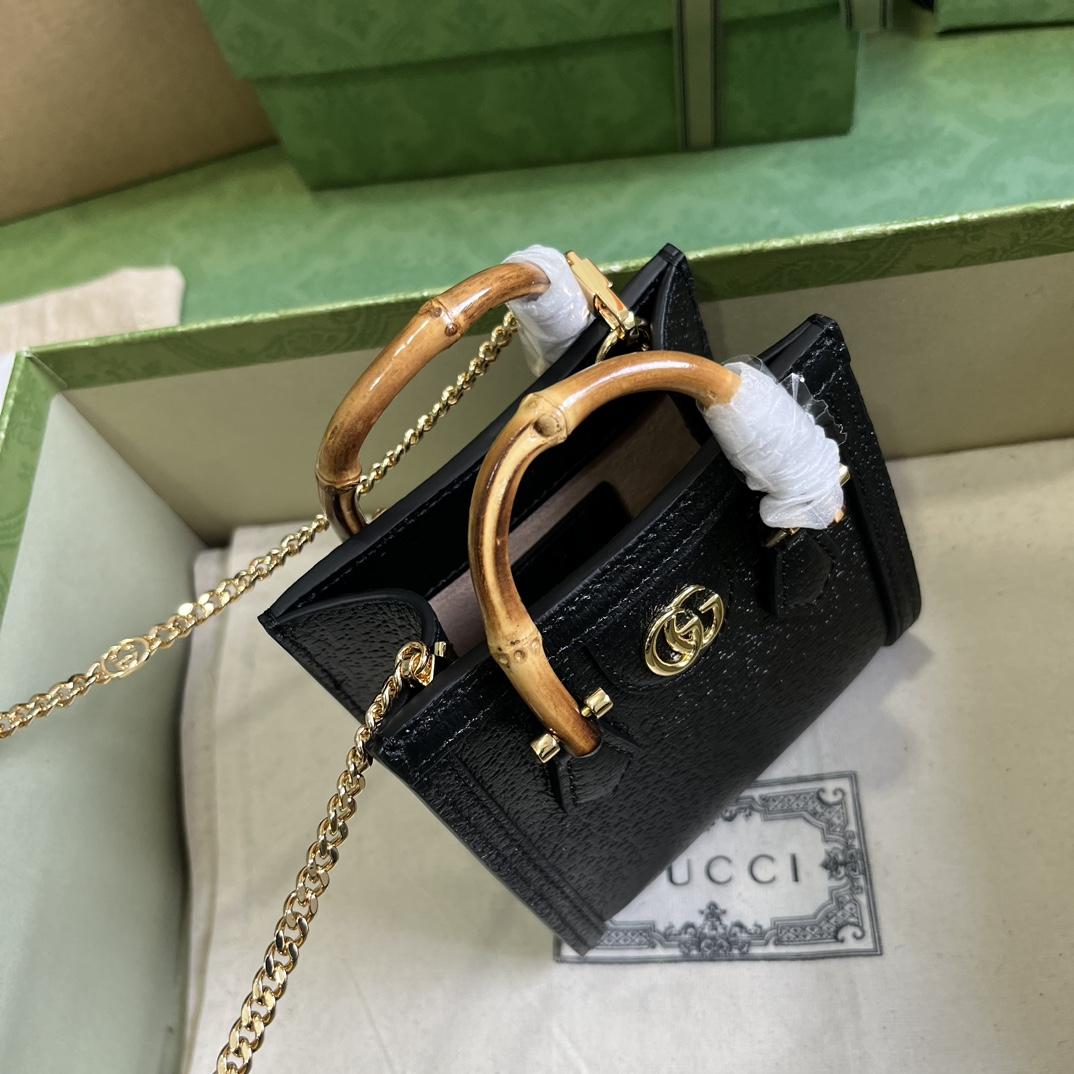 Gucci Diana Super Mini-Tasche (16,5 x 12 x 6 cm) - EUR FASHION