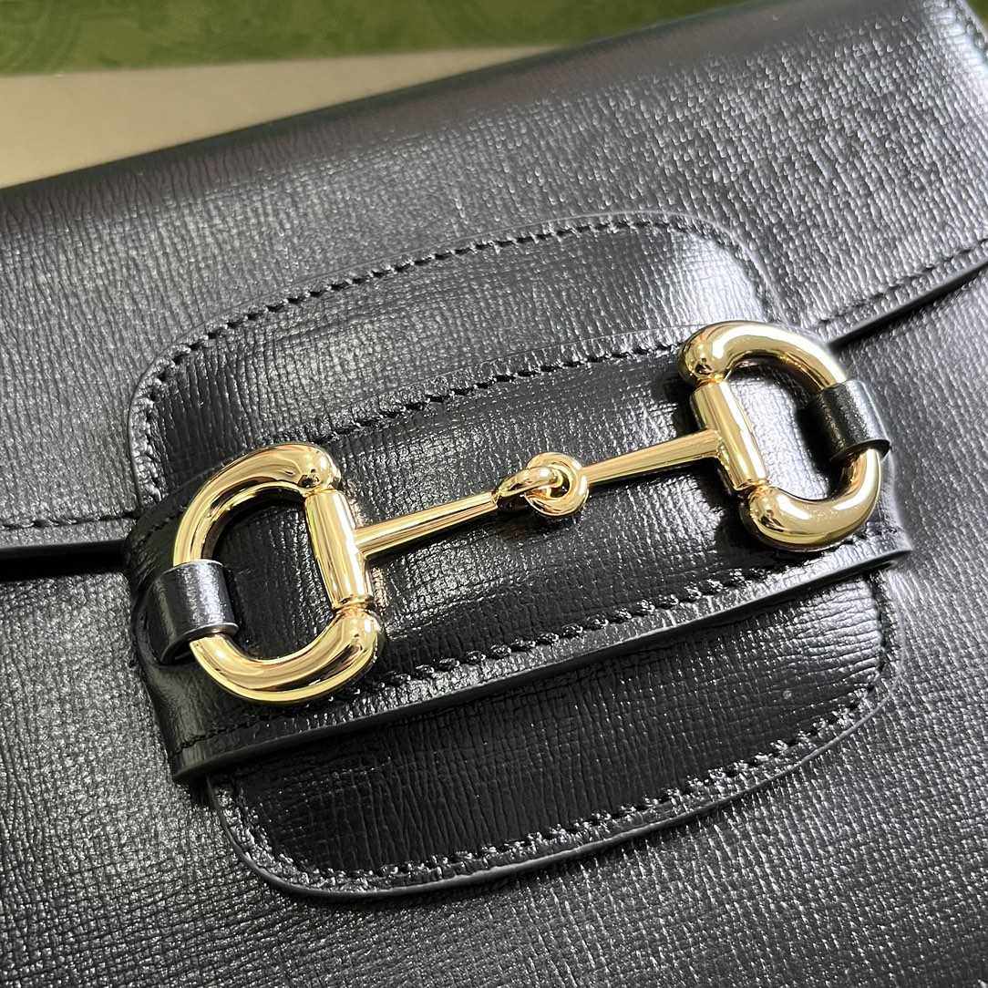 Gucci Horsebit 1955 Mini Runde Tasche (20x 13x 6cm) - EUR FASHION