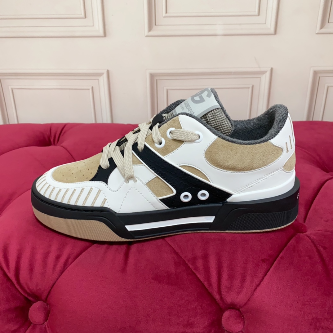 Dolce & Gabbana New Roma Sneakers aus Materialmix - EUR FASHION