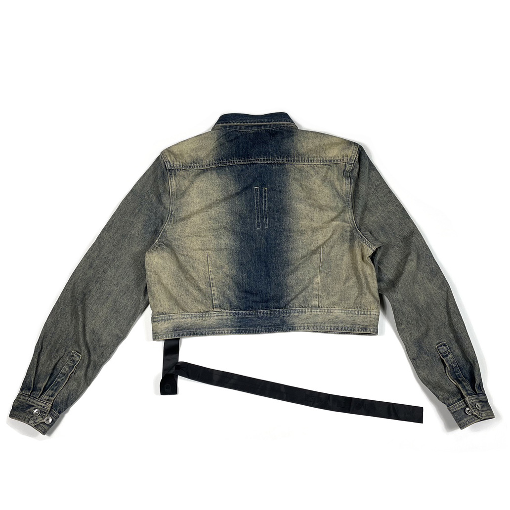 Rick Owens verkürzte Jeansjacke - EUR FASHION