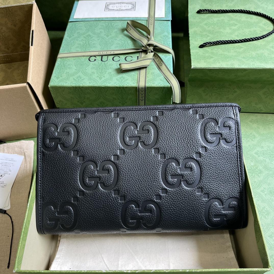 Gucci Jumbo GG Beutel (28,5 x 18 x 9 cm) - EUR FASHION