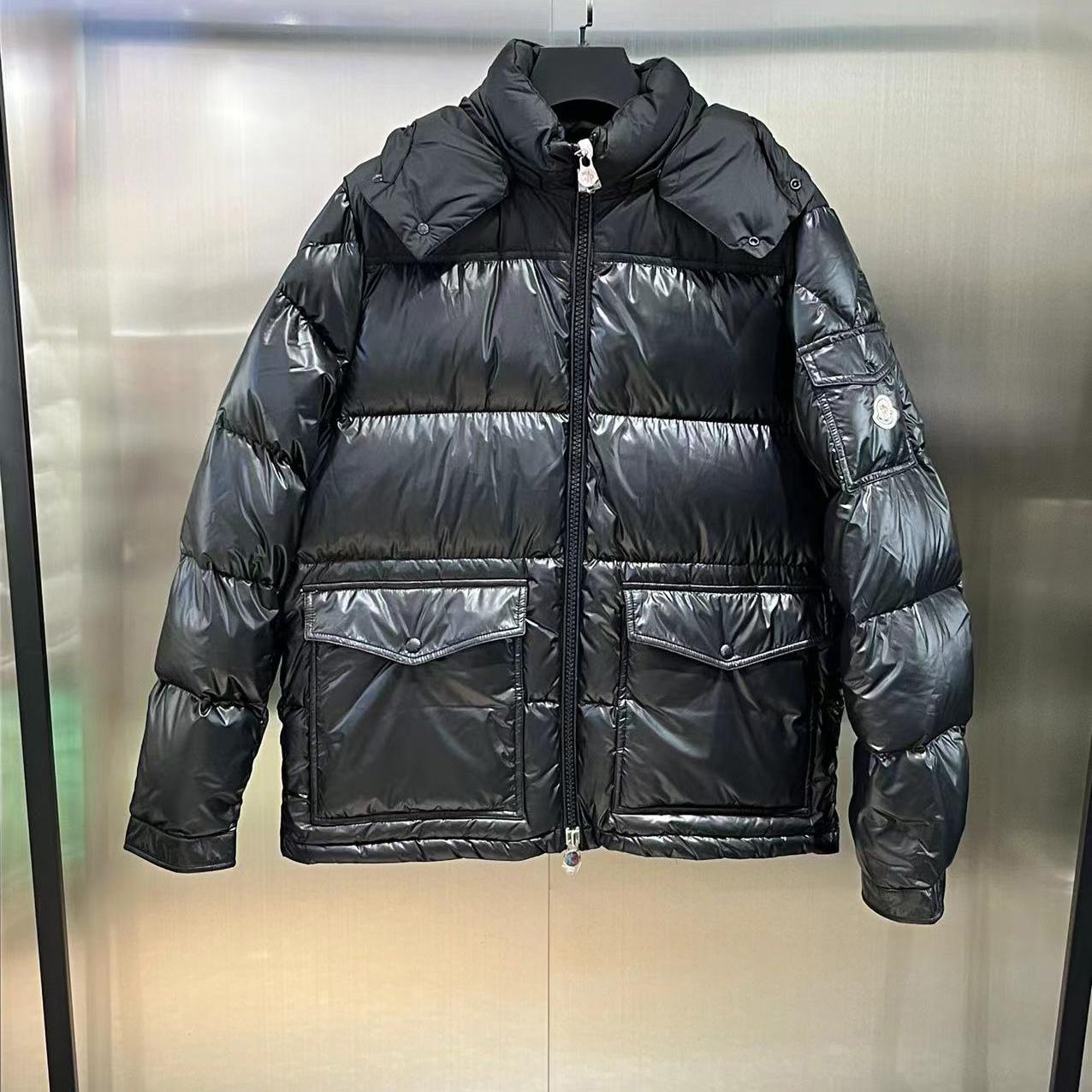 Moncler Daunen-Pufferjacke mit Kapuze - EUR FASHION