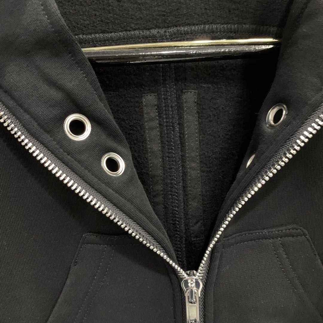 Rick Owens Kapuzenpullover mit Reißverschluss und Ösendetails - EUR FASHION