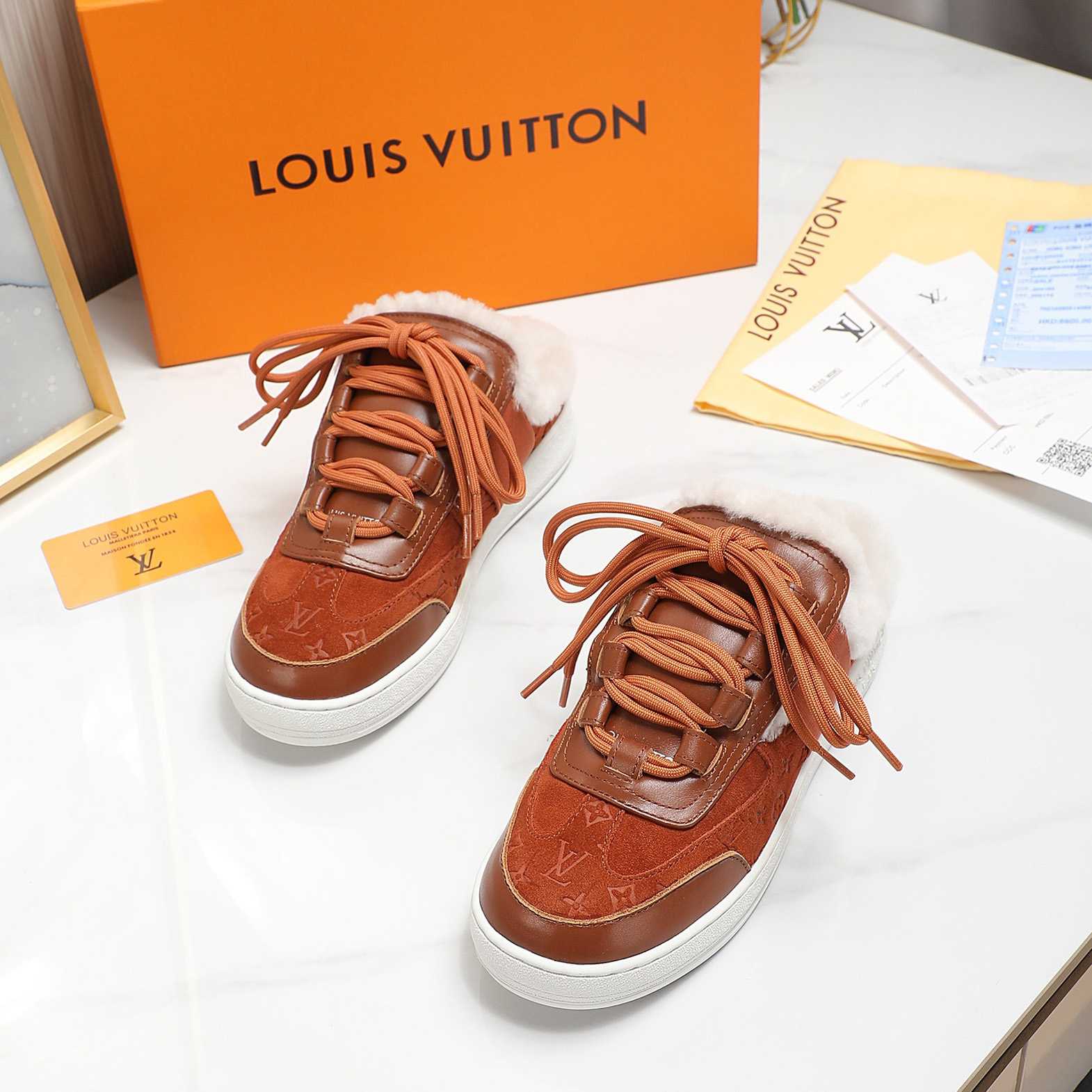 Louis Vuitton Lous Sneaker mit offener Rückseite - EUR FASHION