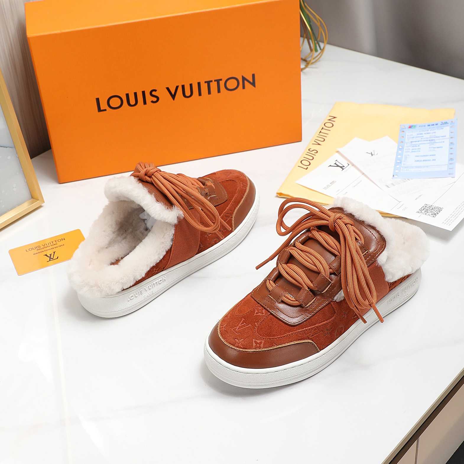 Louis Vuitton Lous Sneaker mit offener Rückseite - EUR FASHION