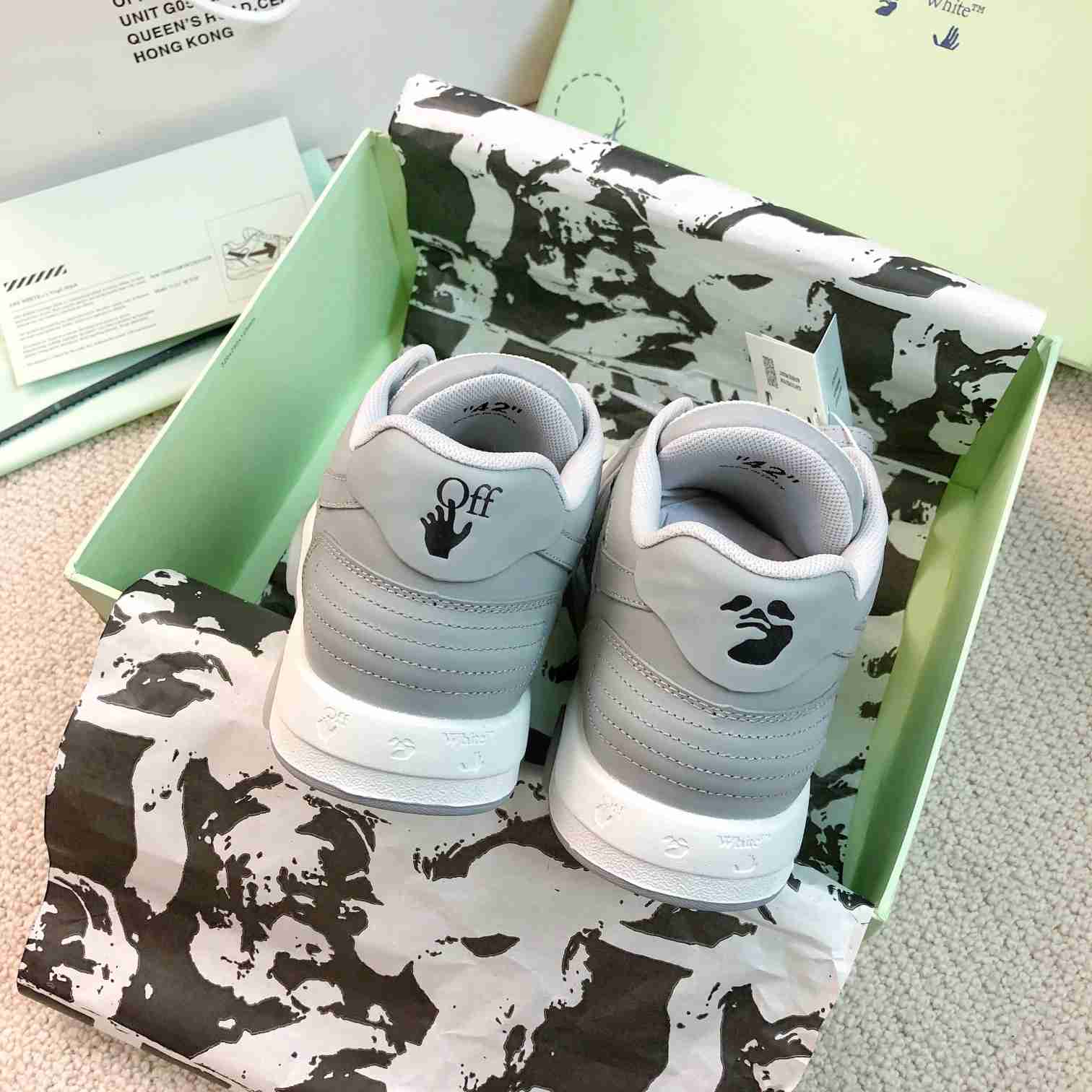 Off-White-Out-Of-Office-Ledersneaker - EUR FASHION