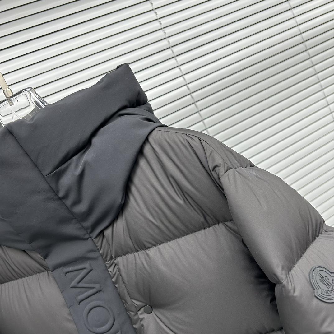 Wattierte Jacke mit Moncler Maderia-Logoprägung - EUR FASHION