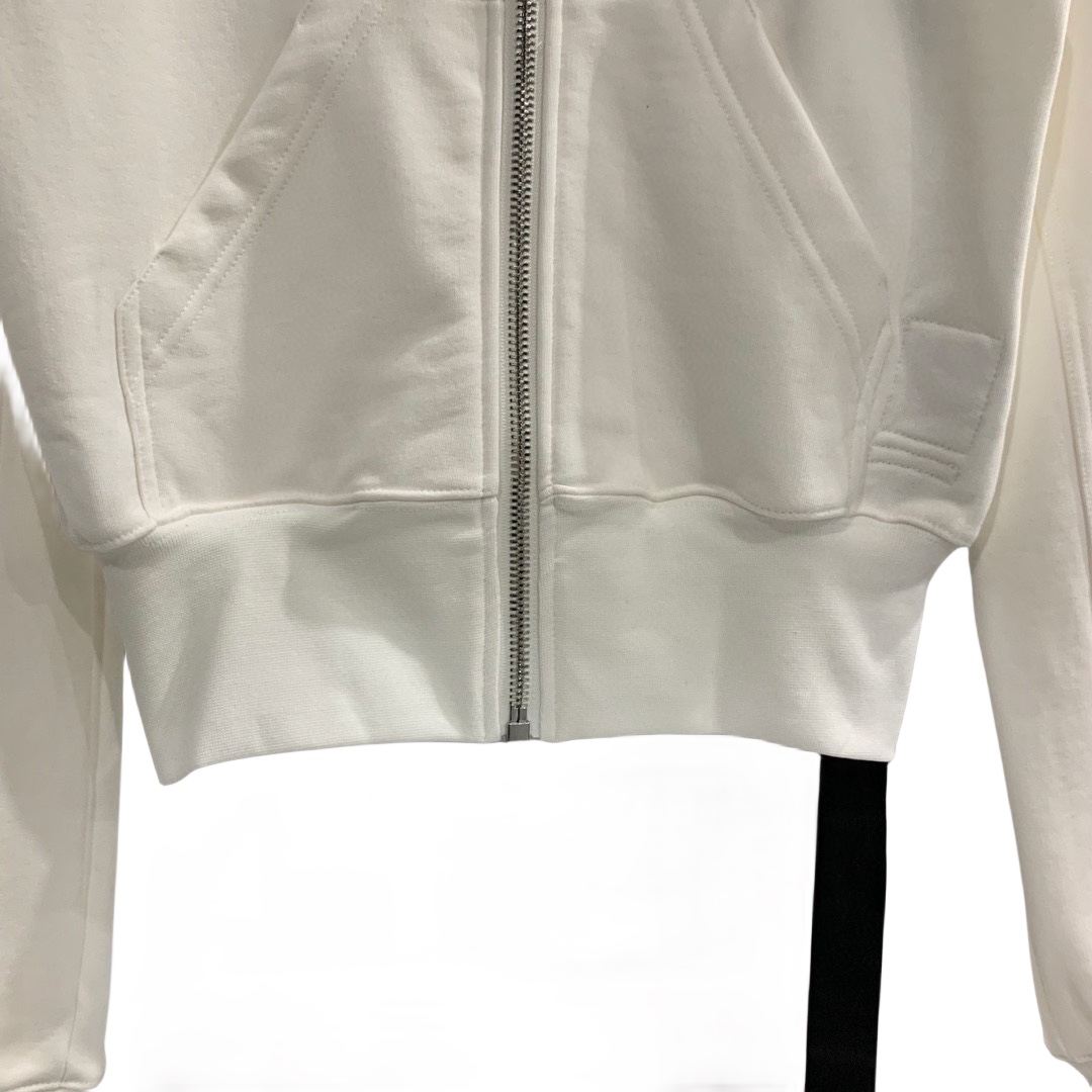 Rick Owens Kapuzenpullover mit Reißverschluss und Ösendetails - EUR FASHION