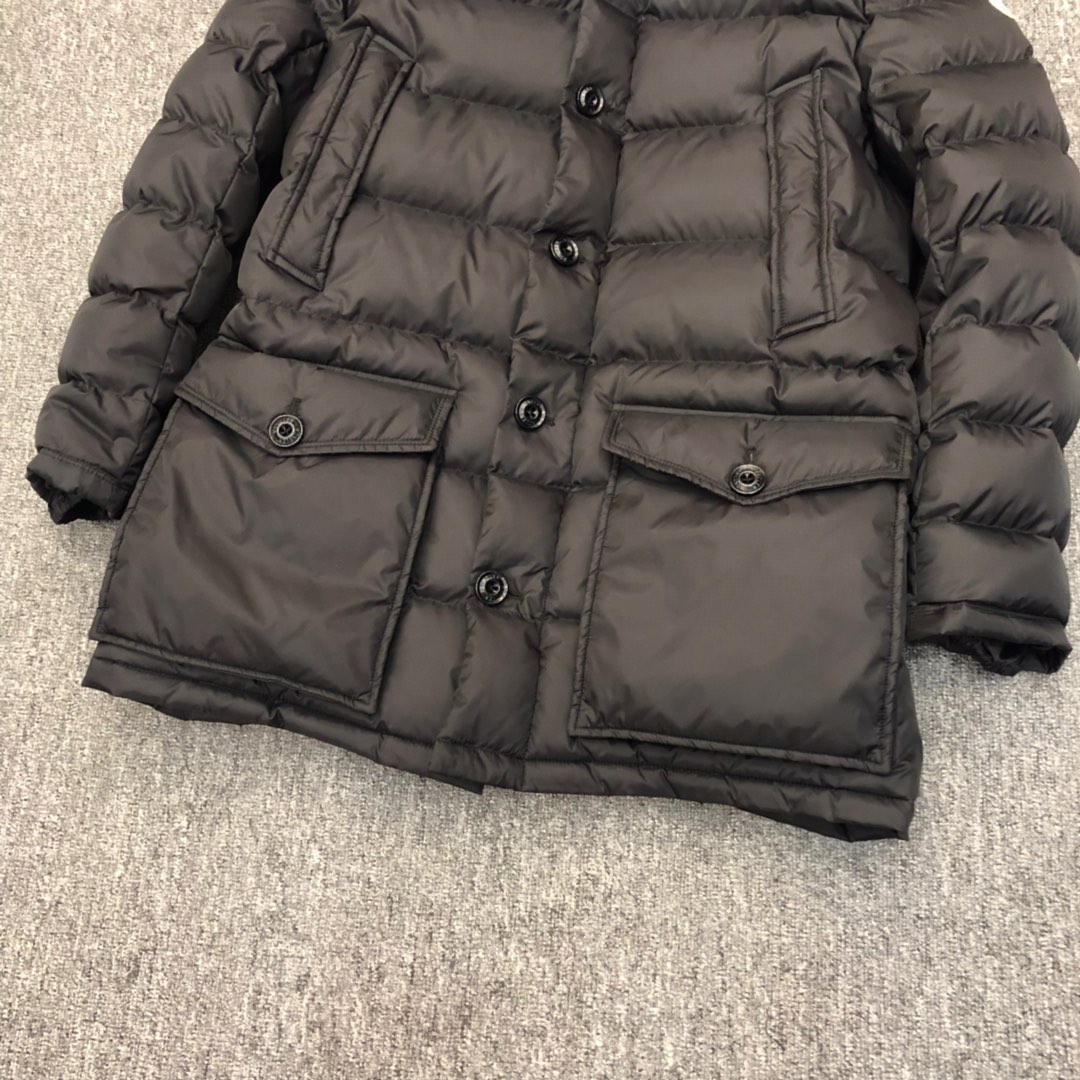 Moncler lange Daunenjacke - EUR FASHION