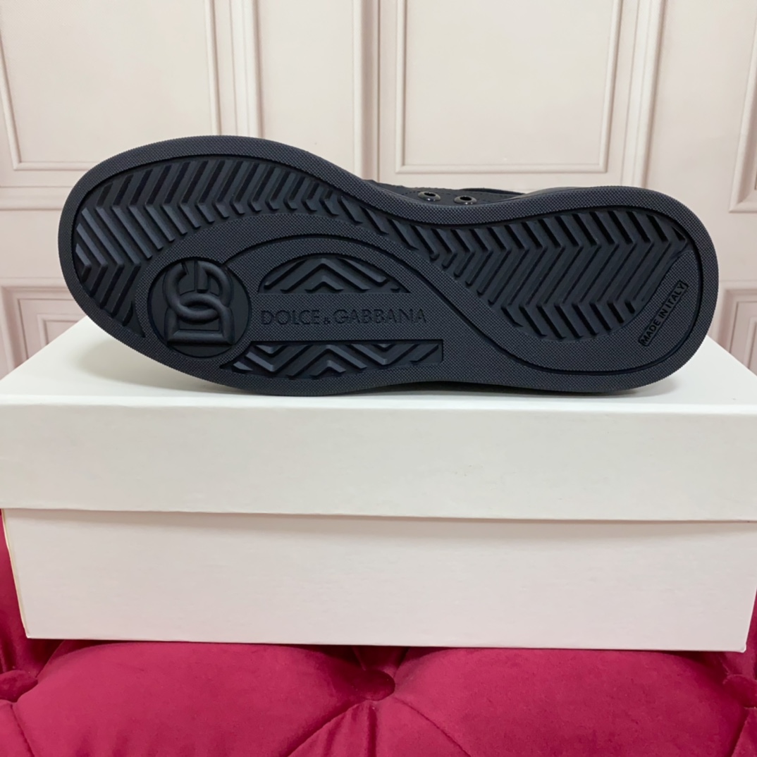 Dolce & Gabbana New Roma Sneakers aus Materialmix - EUR FASHION
