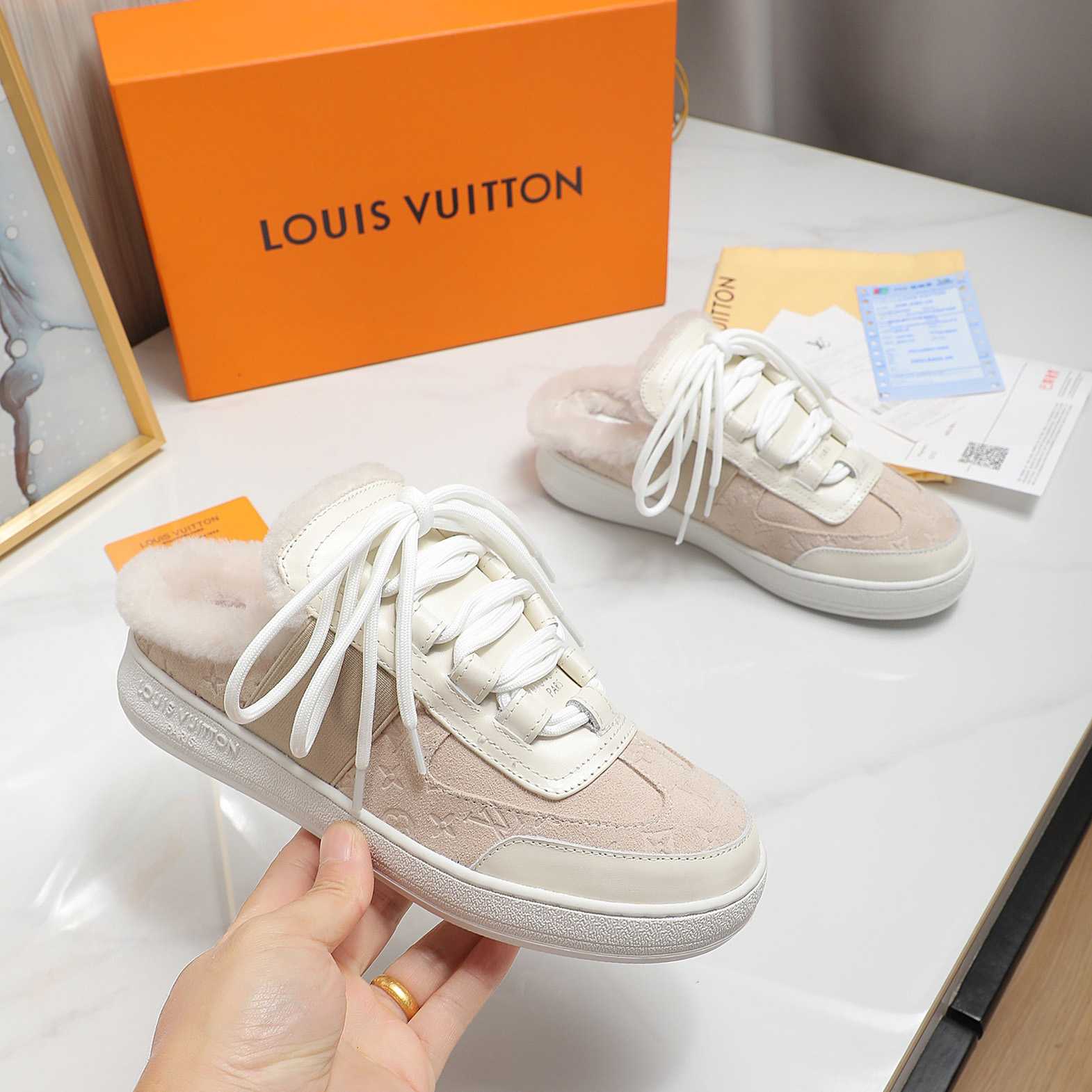 Louis Vuitton Lous Sneaker mit offener Rückseite - EUR FASHION