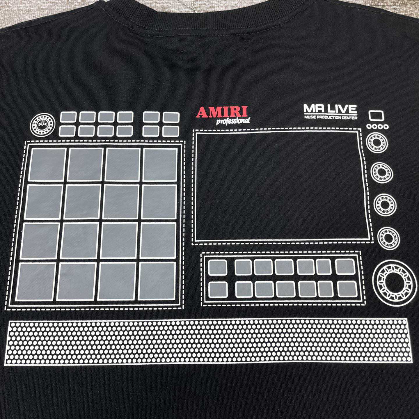 Amiri Drum Machine Crew - EUR FASHION