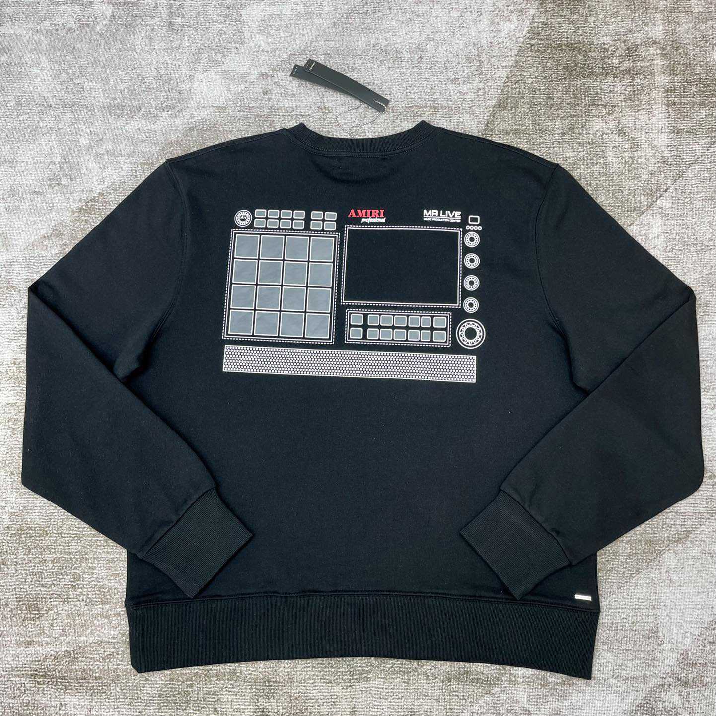 Amiri Drum Machine Crew - EUR FASHION