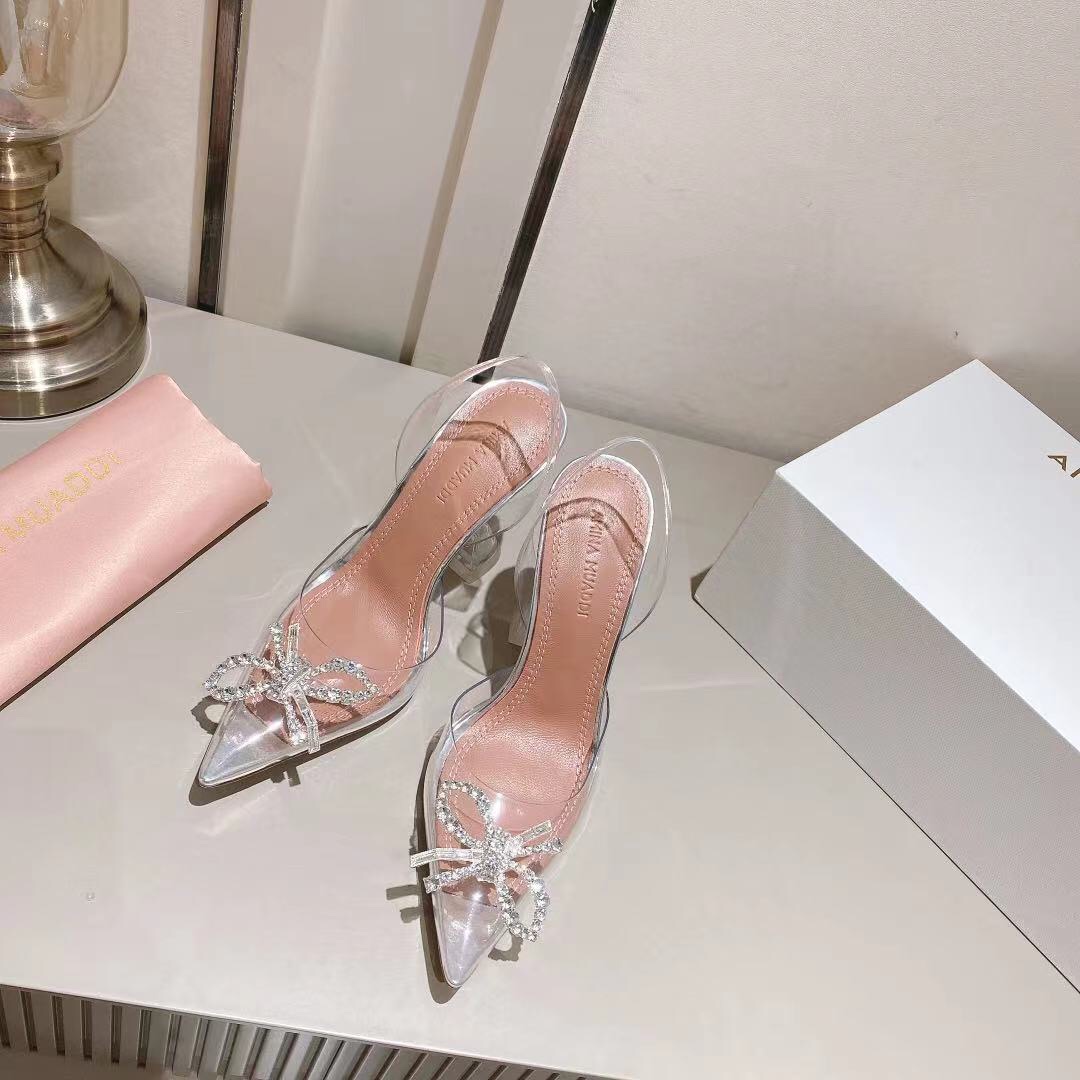 Amina Muaddi Rosie Slingback-Pumps - EUR FASHION