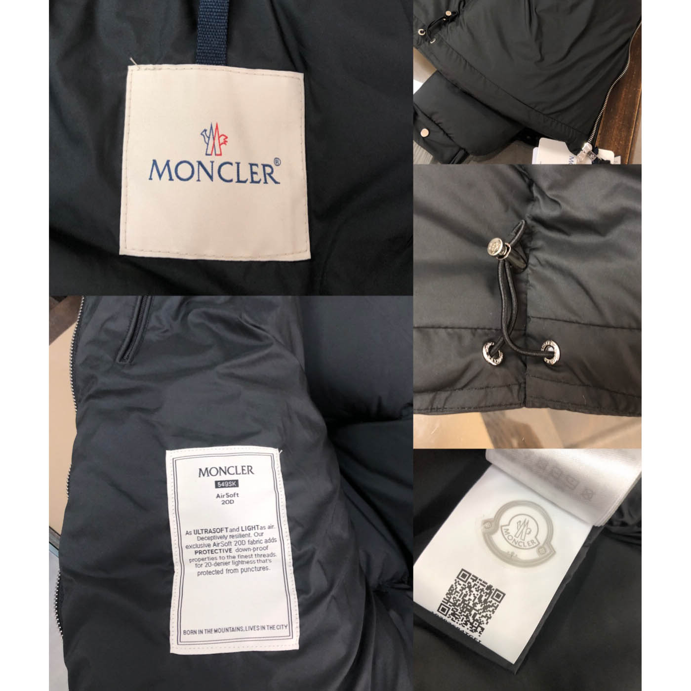 Moncler Besbre kurze Daunenjacke - EUR FASHION