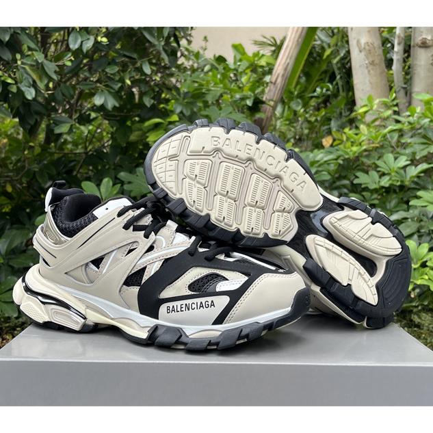 Balenciaga Track Sneaker aus beigem und schwarzem Mesh und Nylon - EUR FASHION