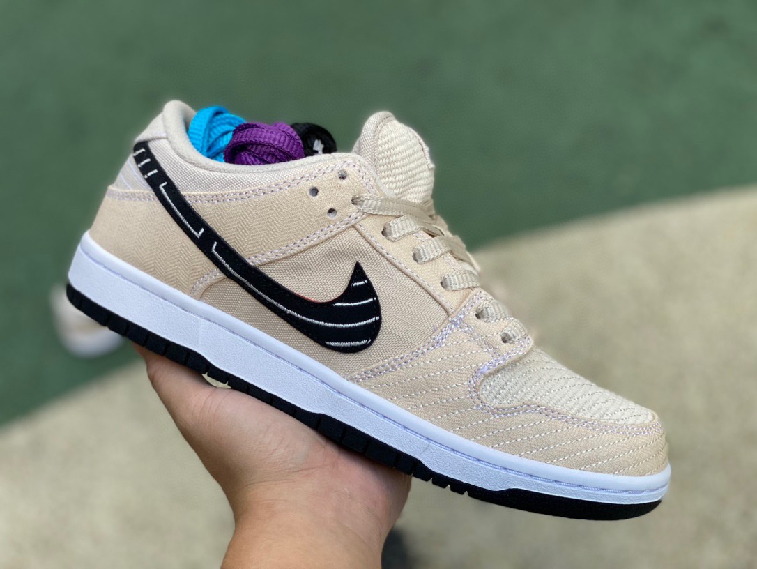 Albino & Preto x Nike Dunk SB Low Sneakers FD2627-200 - EUR FASHION