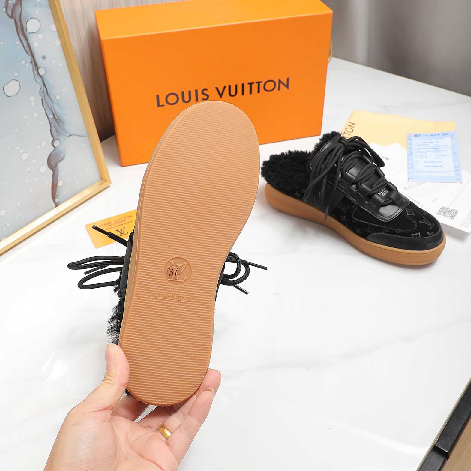 Louis Vuitton Lous Sneaker mit offener Rückseite - EUR FASHION