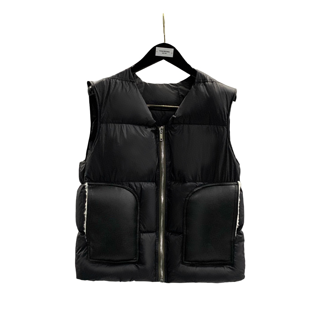 Rick Owens Cargo Ärmellose Pufferjacke - EUR FASHION