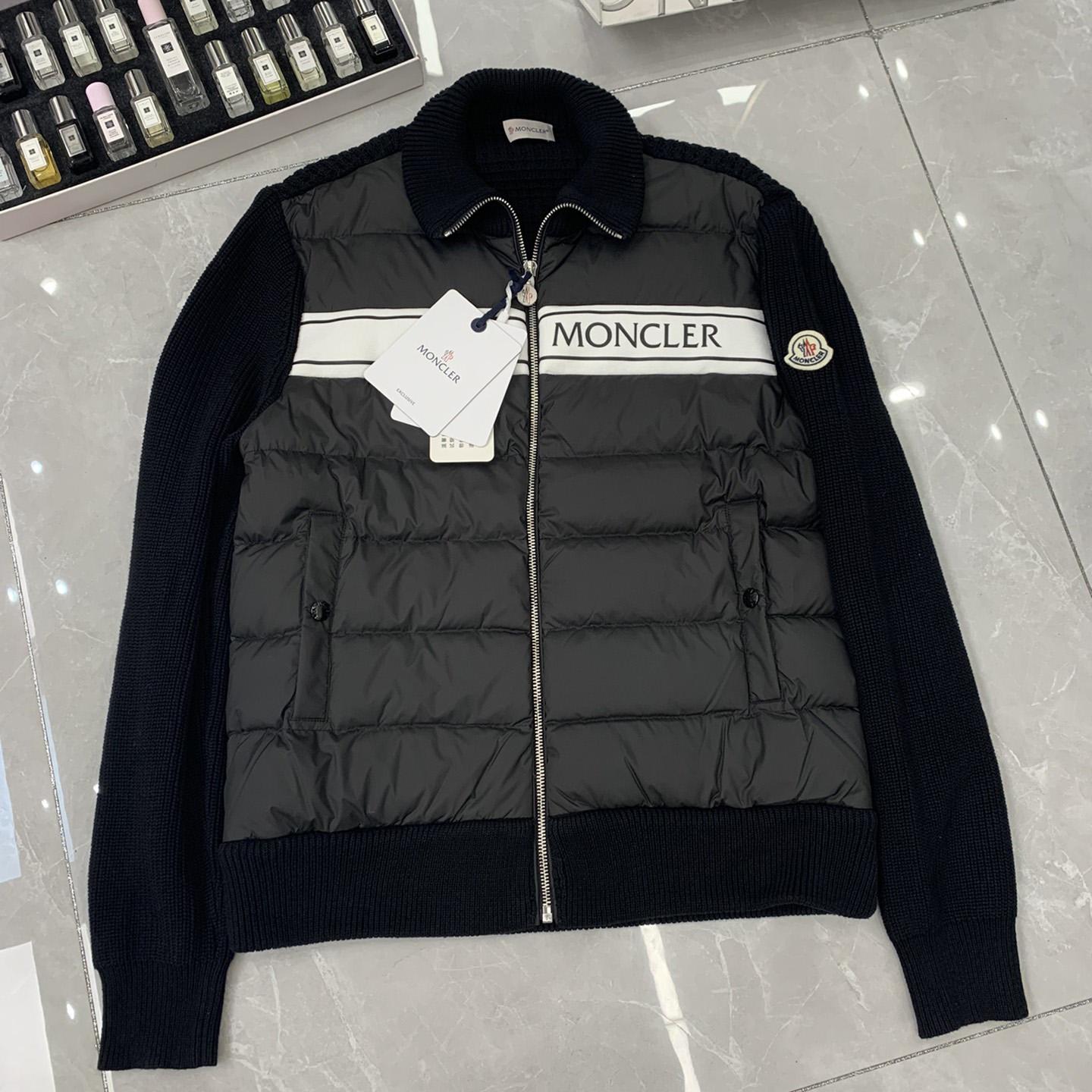 Moncler Wattierte Jacke mit Reißverschluss - EUR FASHION