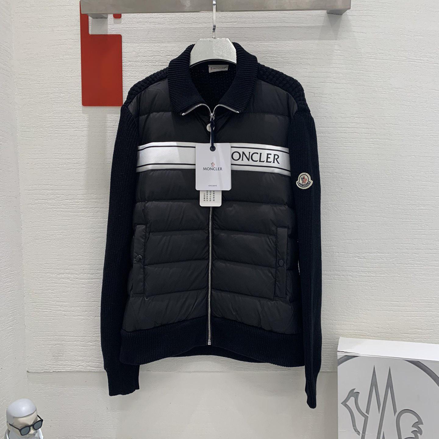 Moncler Wattierte Jacke mit Reißverschluss - EUR FASHION