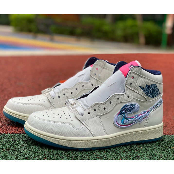 Michelle Wie West x Jordan Air Jordan 1 High Gof „Pebble Beach“ Sneaker FV3565-100 - EUR FASHION